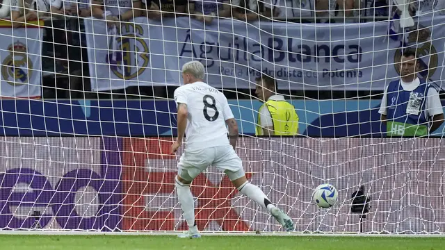 Real Madrid vs Atalanta di Piala Super Eropa