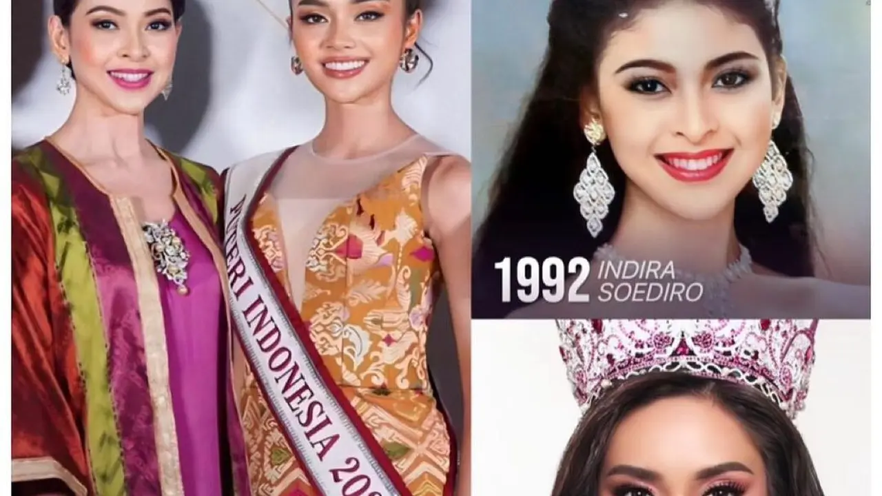 Potret Indira Sudiro Puteri Indonesia Pertama Tahun 1992, Cantiknya Awet Seolah Enggan Luntur