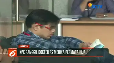 KPK panggil dokter RS Medika Permata Hijau, Michael,  sebagai saksi dalam dugaan merintangi penyidikan kasus korupsi KTP Elektronik.