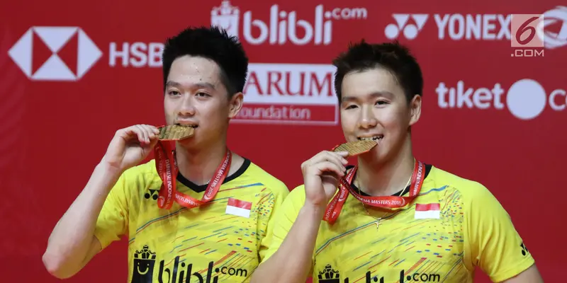 Kevin Sanjaya Sukamuljo dan Marcus Fernaldi Gideon