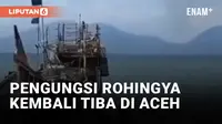 184 Pengungsi Tambahan Rohingnya Mendarat di Pantai Kuala Gingeng Lamnga Aceh