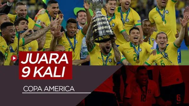 Berita Video Brasil Juara Copa America 2019 Usai Bungkam Peru 3-1