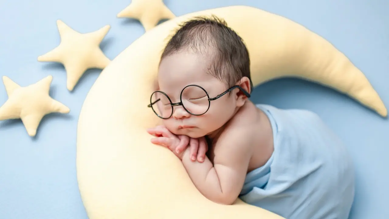Ilustrasi bayi laki-laki