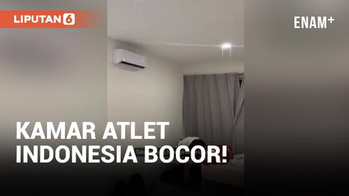VIDEO: Miris, Kamar Atlet Indonesia di SEA Games 2023 Bocor!