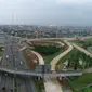 Jembatan Kunciran Junction Km 15+500 arah Serpong menuju Bandara Soekarno-Hatta (Soetta). (Dok Jasa Marga)