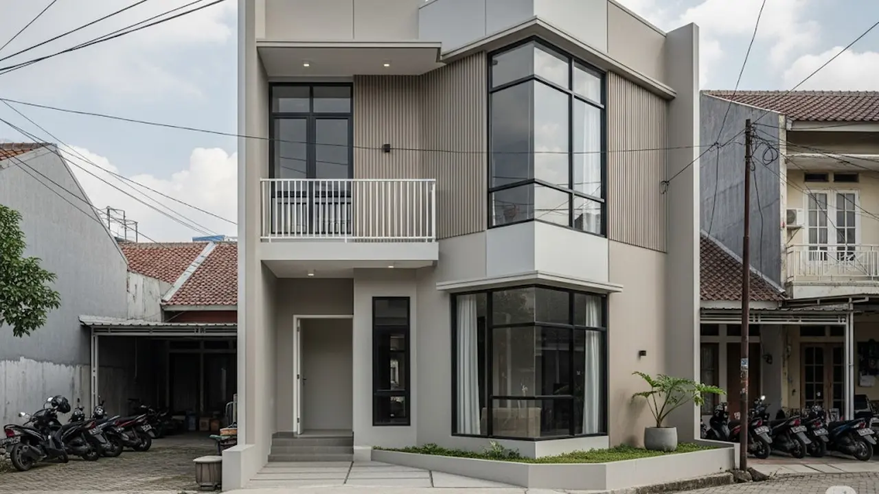 Rumah 4x6 dengan Kantong Ruang