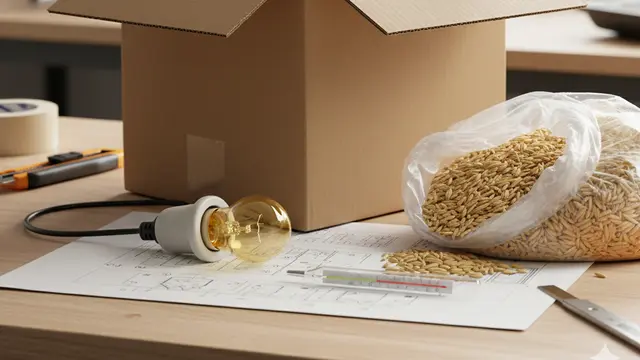 Cara Menetaskan Telur Ayam dengan Lampu dan Kardus. AI