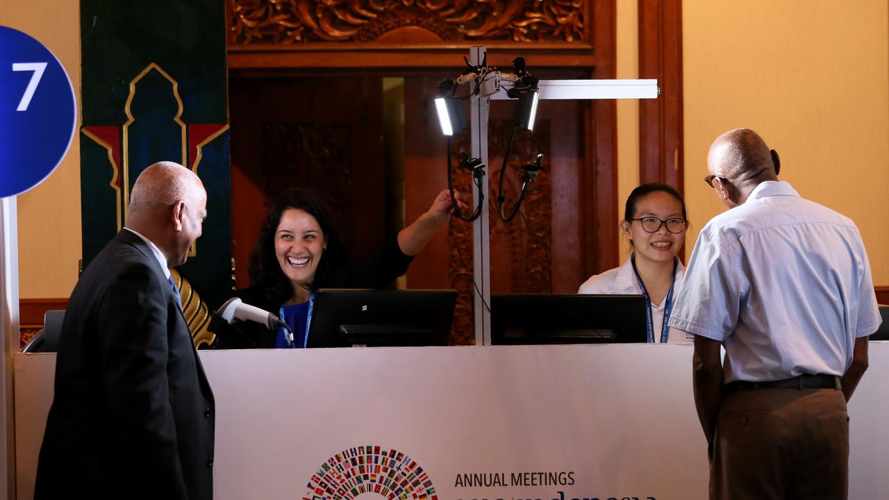 Peserta Pertemuan Tahunan IMF-Bank Dunia 2018 di Bali