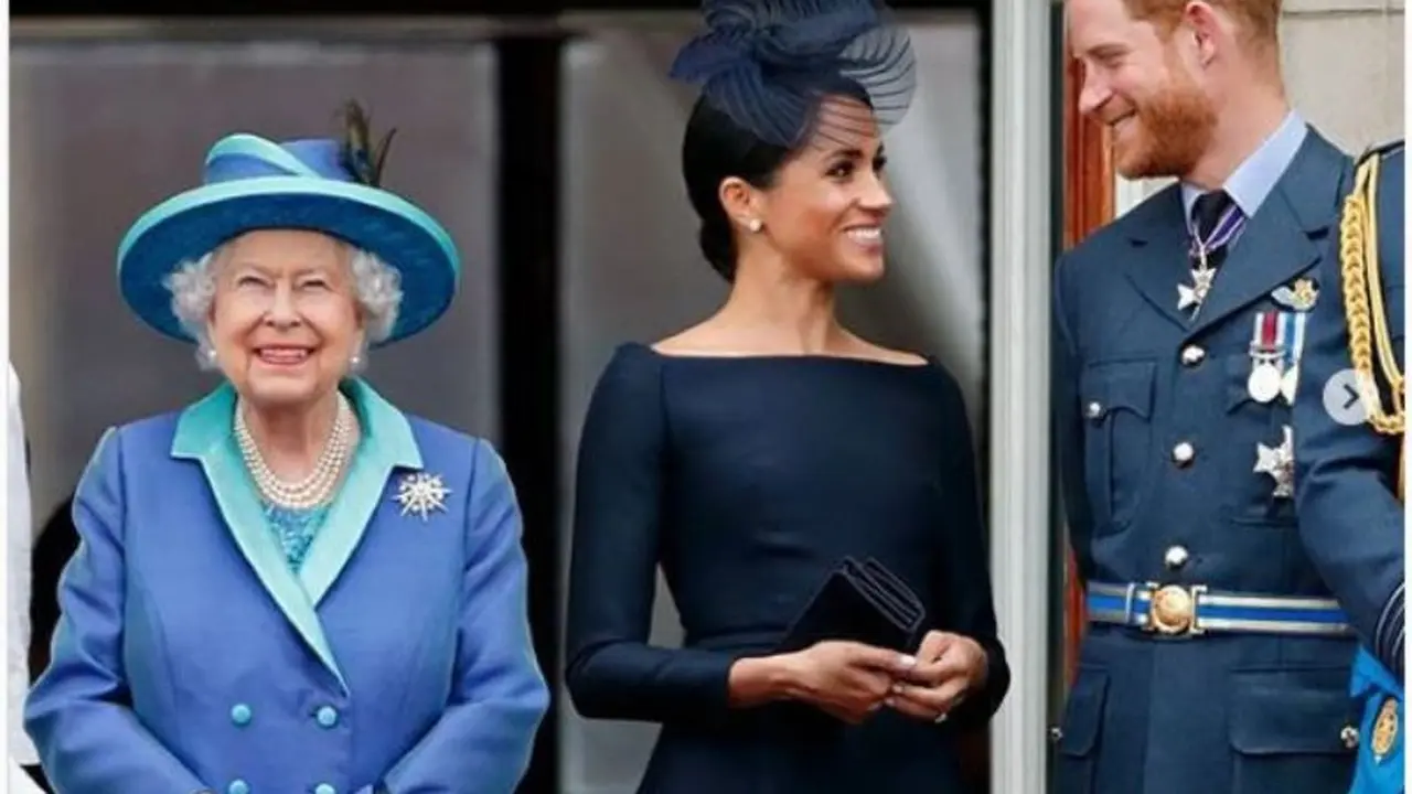 Ratu Elizabeth, Meghan Markle dan Pangeran Harry