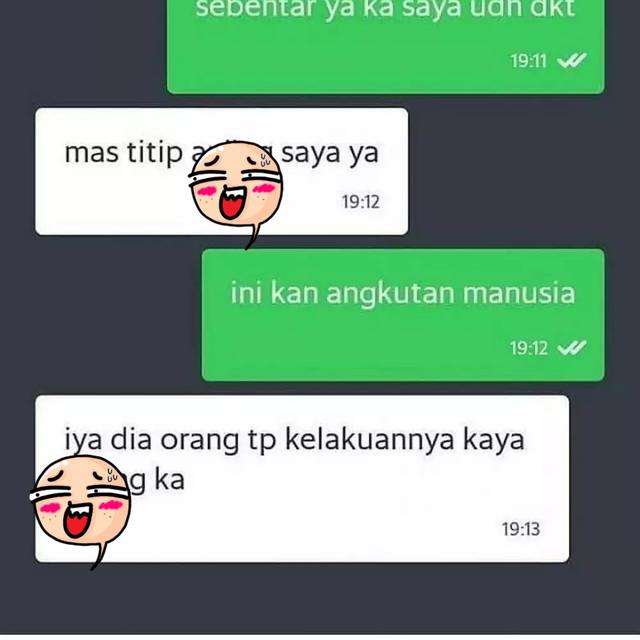 6 Chat Pelanggan Titip Barang Lain ke Driver Ojol Ini Bikin Bingung