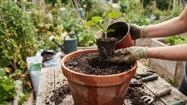 Cara Menanam Labu Kuning di Pot