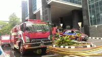 Kebakaran di Gedung Ditjen Pajak, Jakarta (Liputan6.com/ Ahmad Romadoni)