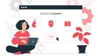 Ilustrasi sistem operasi komputer. (Image by storyset on Freepik)