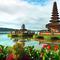 Ilustrasi Pura Ulun Danu Batur Bali. (c) kravka/Depositphotos