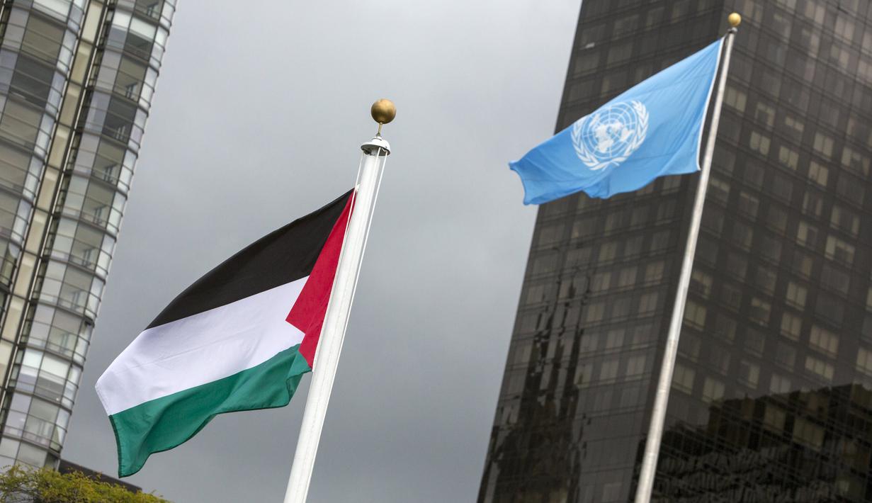 Akhirnya, Bendera Palestina Resmi Berkibar di Markas PBB ...