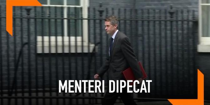 VIDEO: Menteri Pertahanan Inggris Dipecat Gara-Gara Huawei