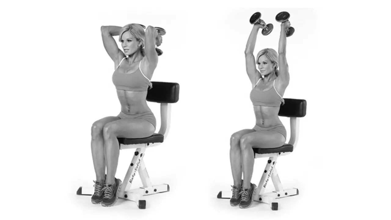 Dumbell Overhead Tricep Extension  