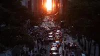 Manhattanhenge Kembali Hiasi Langit New York, Apa Itu?