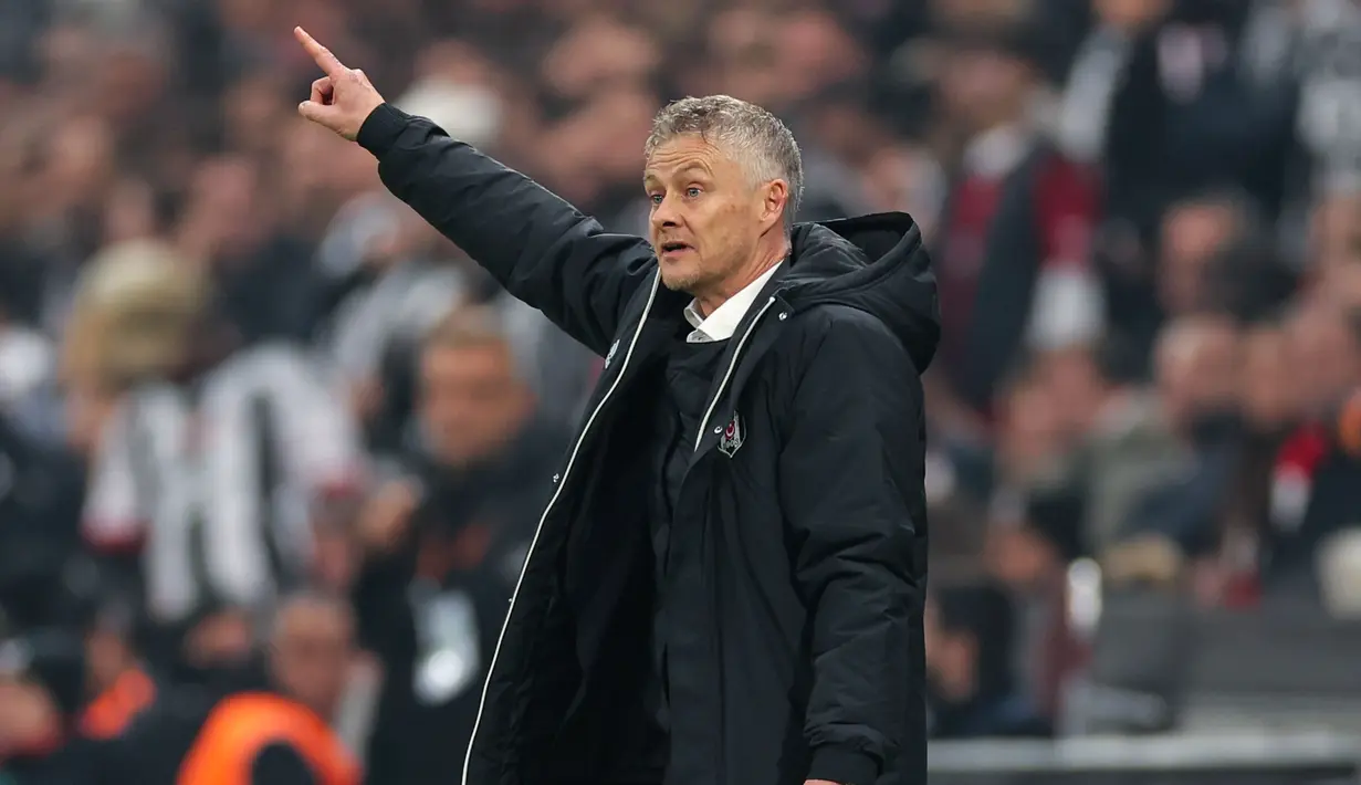 Debut Solskjaer terjadi ketika Besiktas menjadi tuan rumah untuk Bilbao pada matchday ke-7 Liga Europa. Laga ini dimainkan di Stadion Tupras pada Rabu (22/1/2025) malam WIB. Besiktas menang dengan skor 4-1. (AP Photo)
