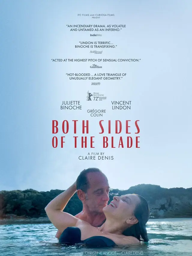 Poster film Both Sides Of The Blade. (Foto: Dok. Curiosa Films/ KlikFilm)