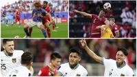 Kilas Balik Timnas Indonesia di Piala Asia: Edisi 2023 Paling Gemilang. (AFP dan AP)