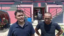 Valentino Simanjuntak selaku CEO Jebreeetmedia bersama Boy Jati Asmara. (Erwin Snaz/Bola.com)