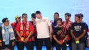 <p>Kiper legendaris Manchester United, Peter Schmeichel, saat menghadiri acara Vidio Premier League Festival di Cilandak Town Square, Jakarta, Sabtu (5/8/2023). (Bola.com/Ikhwan Yanuar)</p>