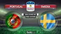 Susunan Pemain Portugal Vs Swedia