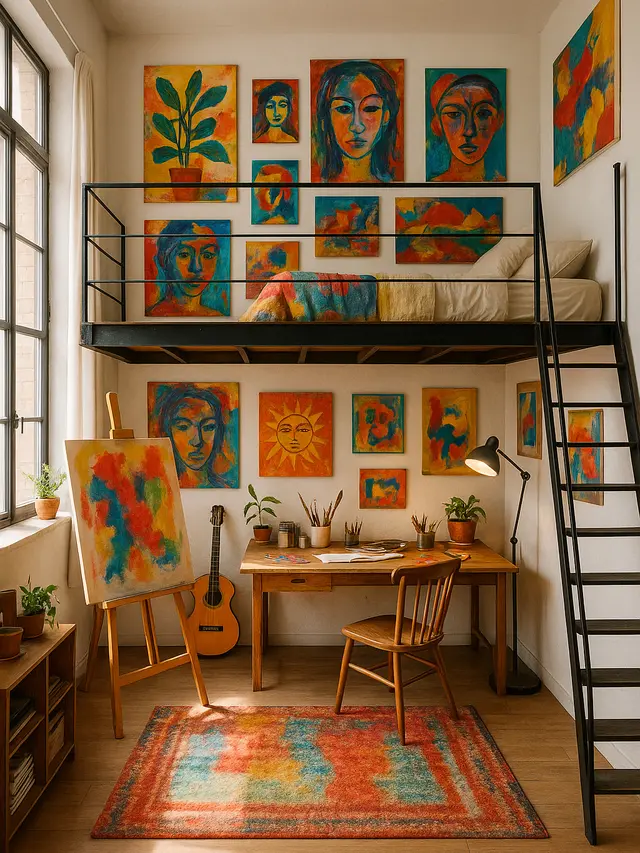 Inspirasi Kost Model Mezzanine (Foto: ChatGPT)