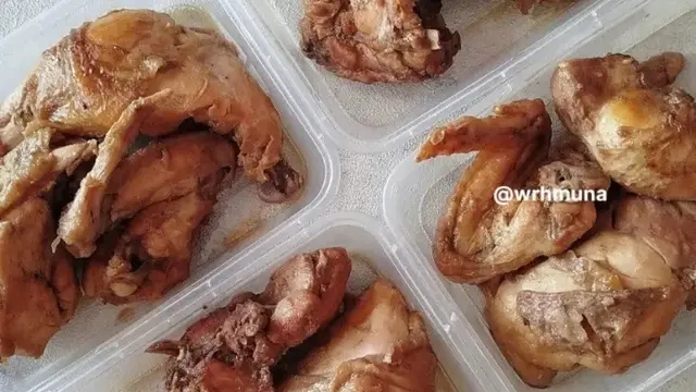 Resep ayam ungkep kalasan. (dok. Cookpad @wrhmuna)