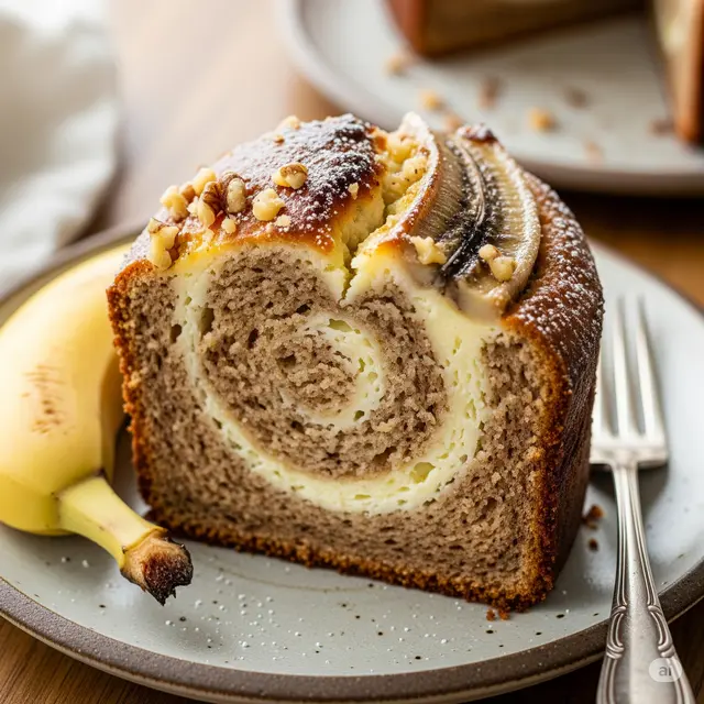Resep Roti Pisang Oven Spesial.