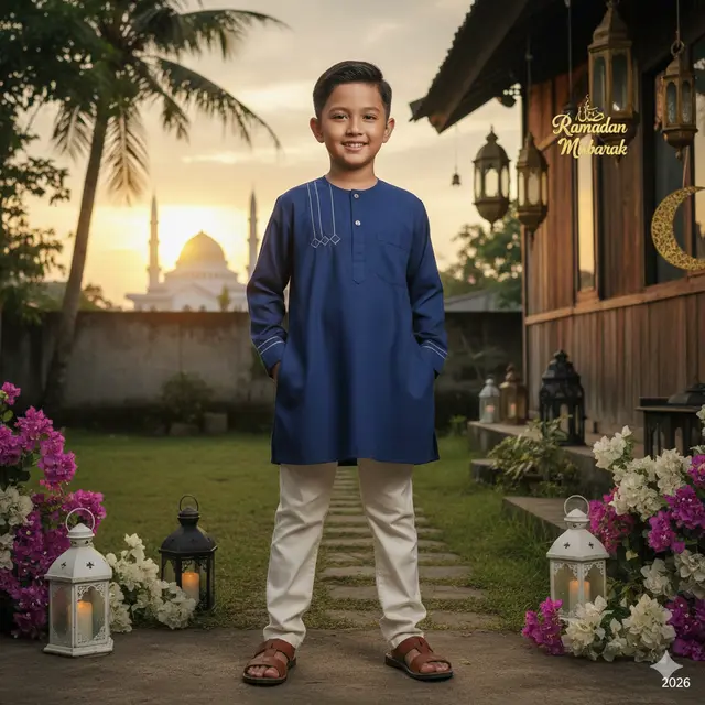 Model Baju Anak Ramadan 2026 untuk Foto Keluarga