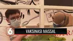 Ratusan masyarakat di wilayah Tangerang Selatan, terus berdatangan setiap hari untuk ikut vaksinasi gratis yang diselenggarakan oleh Puskesmas Pondok Betung Tangerang Selatan, Banten. Warga yang hendak mengikuti vaksinasi cukup membawa KTP.