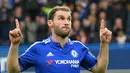 Branislav Ivanovic bisa meninggalkan Stamford Bridge dengan status bebas transfer. Pasalnya, sampai saat ini Ivanovic belum menandatangani kontrak baru dengan Chelsea. (AFP/Glyn Kirk)