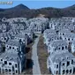Penuh Misteri, Kompleks Ini Miliki 250 Rumah Mewah Terbengkalai Bak Kota Hantu (sumber: Oddity Central)