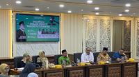 Diskusi Fraksi PKB 'Proyeksi Desain Pemilu Pasca Putusan MK' di Kompleks Parlemen Senayan, Jakarta Pusat, Jumat (4/7/2025). (Liputan6.com/ Delvira Hutabarat)