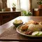 Resep Nasi Uduk Ayam Crispy Gurih dan Renyah Antigagal