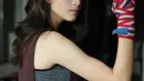 Terbukti dilihat dari laman Insatagram miliknya, Lania kerap mengunggah foto kala sedang berlatih. Meski lakoni olahraga yang cukup berat, Lania tetap cantik memesona. (Liputan6.com/IG/@laniafira)
