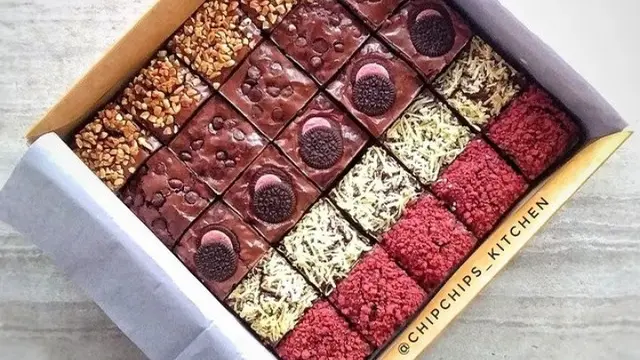 Menu brownies Chipchips Kitchen