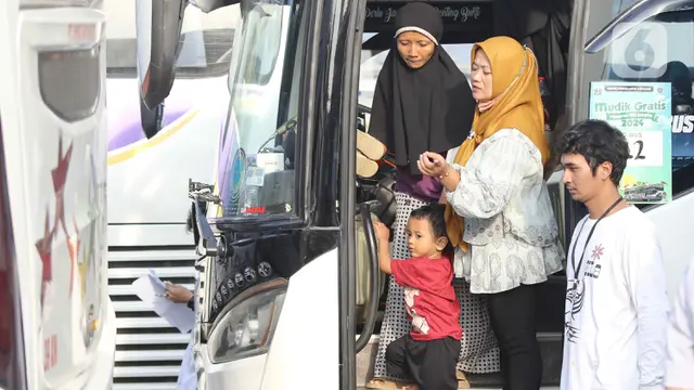 Antusiasme Warga Ikuti Program Mudik Gratis