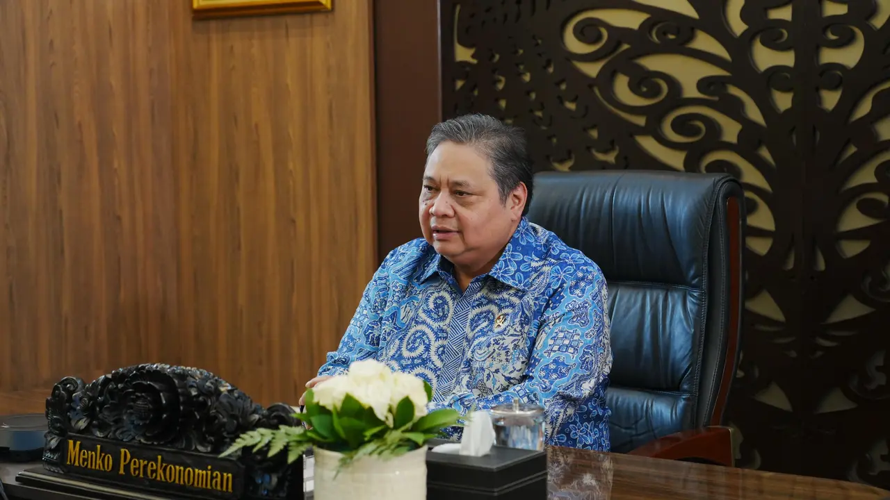 Menteri Koordinator Bidang Perekonomian Airlangga Hartarto. (Dok Kemenko Perekonomian)