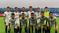 Timnas Malaysia U-22 melakukan persiapan serius dengan menggelar tiga laga uji coba melawan klub Thailand jelang Piala AFF 2019. (Twittter/@FAM_Malaysia)