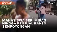 Media sosial dibuat geram oleh tingkah mahasiswa dan seorang penjual bakso pentol di Kota Ambon. Dalam rekaman yang beredar sekumpulan mahasiswa memberikan dua gelas miras jenis bir dan sopi pada penjual bakso pentol. Alih-alih menolak, penjual bakso...