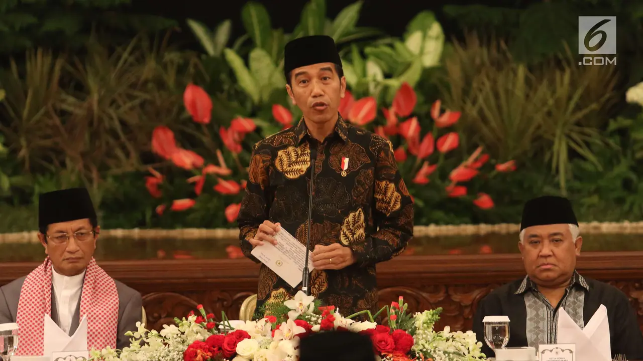 Hari Kedua Ramadan, Jokowi Buka Puasa Bersama Tokoh Agama dan Pengusaha