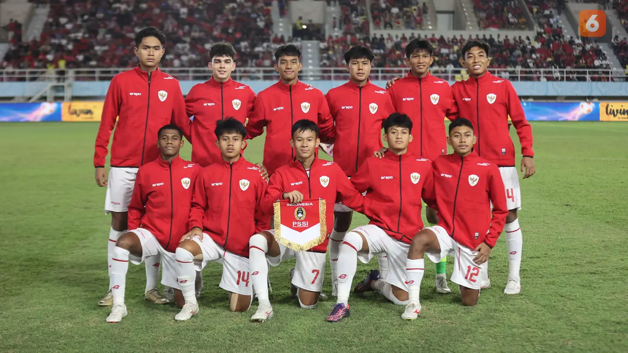 Timnas Indonesia U-16 vs Australia: Semifinal Piala AFF U-16 2024