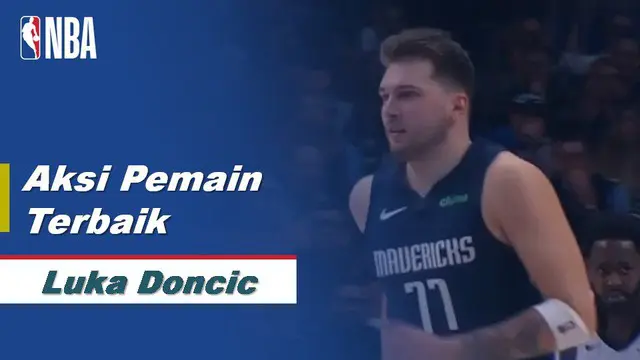 VIDEO: Aksi-Aksi Luka Doncic Saat Dallas Mavericks Kalah Dari LA Clippers 107-110 di NBA