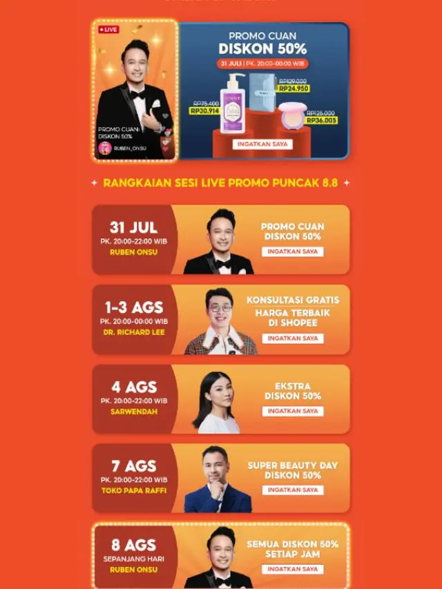 Shopee Live.