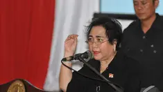 Rachmawati Soekarno Putri mengadakan acara seserahan kebangsaan, Jakarta, (3/8/2014) (Liputan6.com/Johan Tallo)