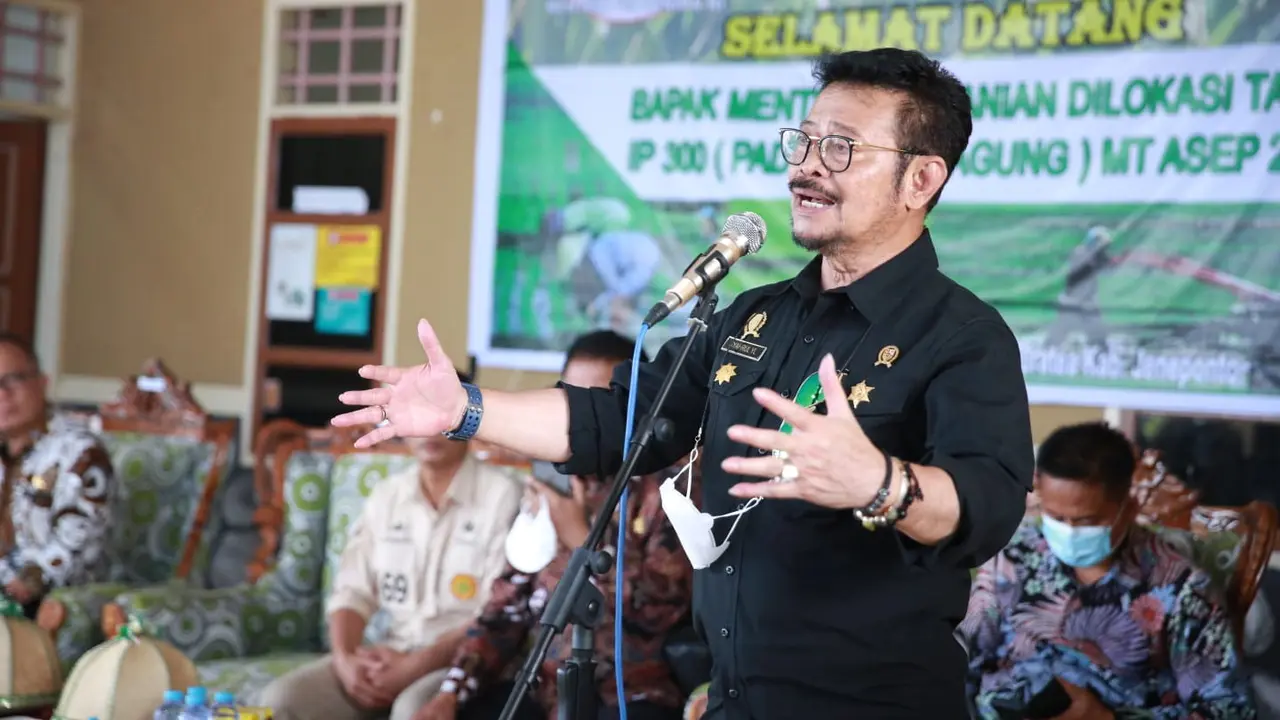 Mentan SYL Optimis Produksi Pertanian Jeneponto Meningkat dengan IP300
