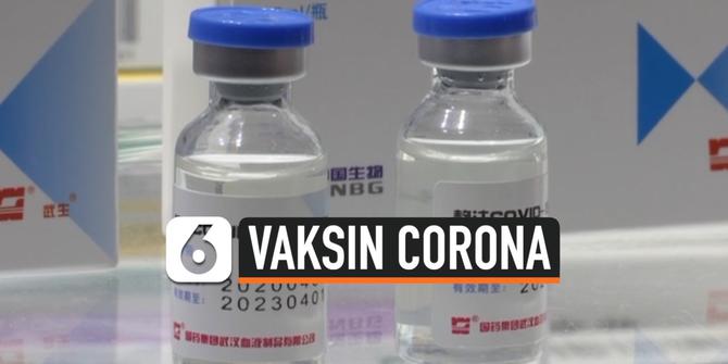 VIDEO: China Pamer Bentuk Vaksin Corona ke Publik